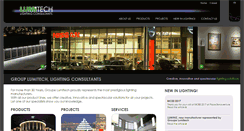 Desktop Screenshot of lumitech.ca