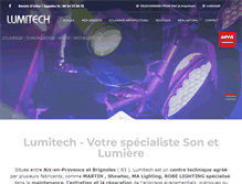 Tablet Screenshot of lumitech.pro