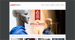 Desktop Screenshot of lumitech.at